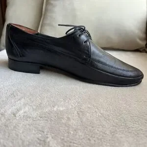 Bally | Shoes | Bally Black Buttery Soft Leather Oxford  display picture 1